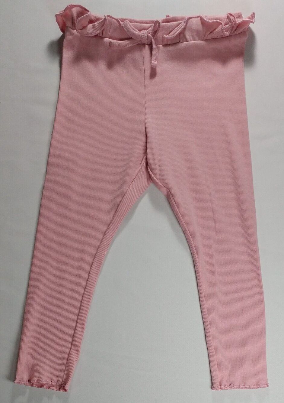 Girls Jumping Beans Leggings Pink Ruffled Waist with Bow